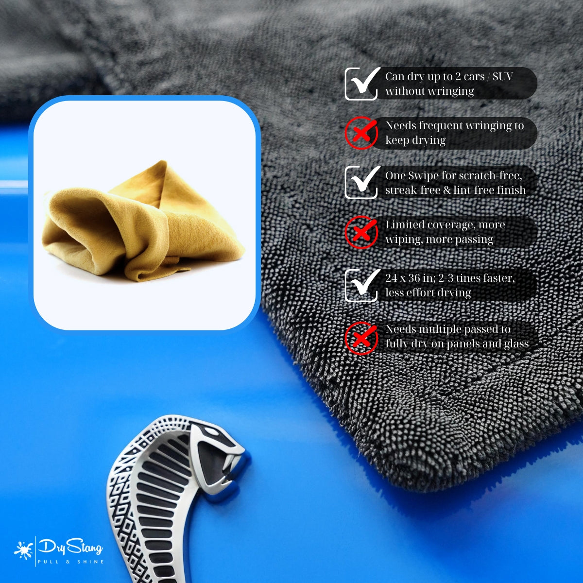 DryStang™ 1400 GSM 'INFLUENCER' PACK